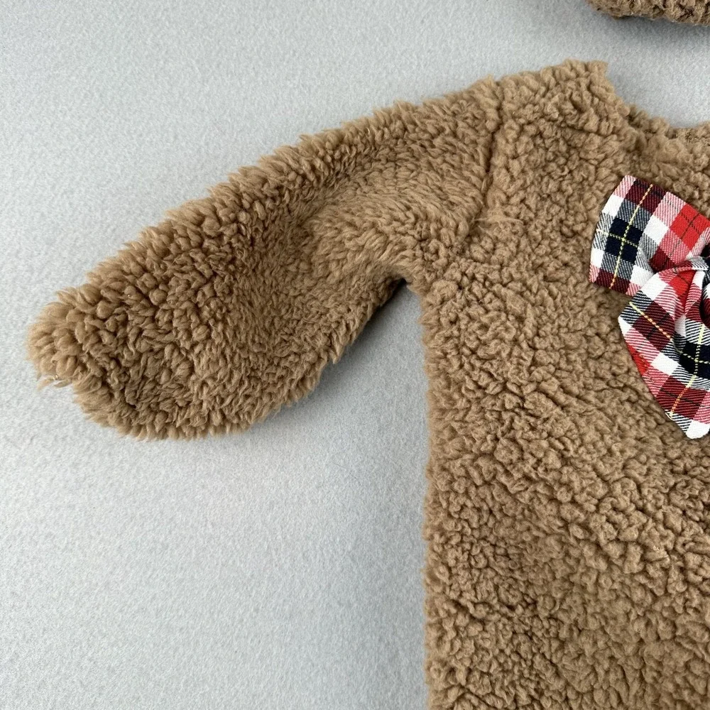 Spirit Halloween Baby Cuddly Bear Jumpsuit Infant 6-12 Months Costume